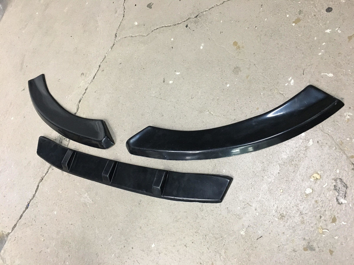 RS6 C7 4G Front Bumper Lip Spoiler Splitter P-Performance Gloss - Additional Image