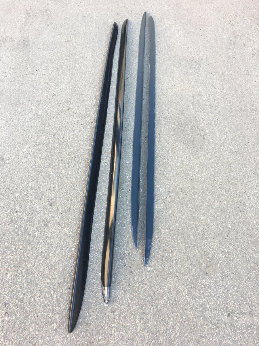 ABS Gloss Performance Sideskirts addons / blades / sill covers For Audi A7 4G8 - Additional Image