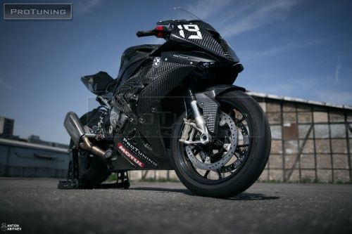 S1000RR Front wheel cover CARBON non lacquirt - Additional Image