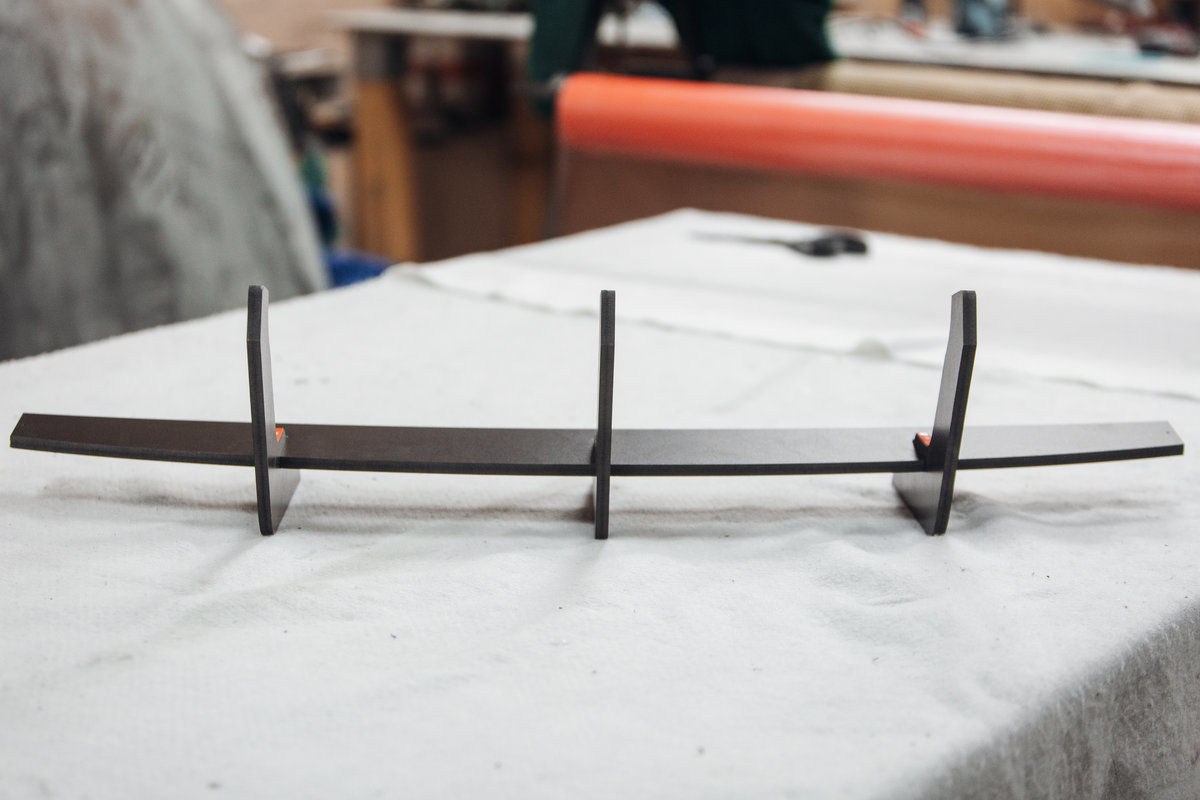 Rear Bumper diffuser extension with ribs / fins For BMW 8 Series G15 G14 Performance - Additional Image