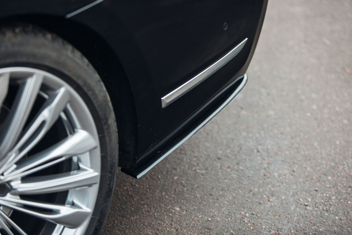 Performance Rear bumper Side Splitters flaps ABS Gloss For BMW G11 / G12 - Additional Image