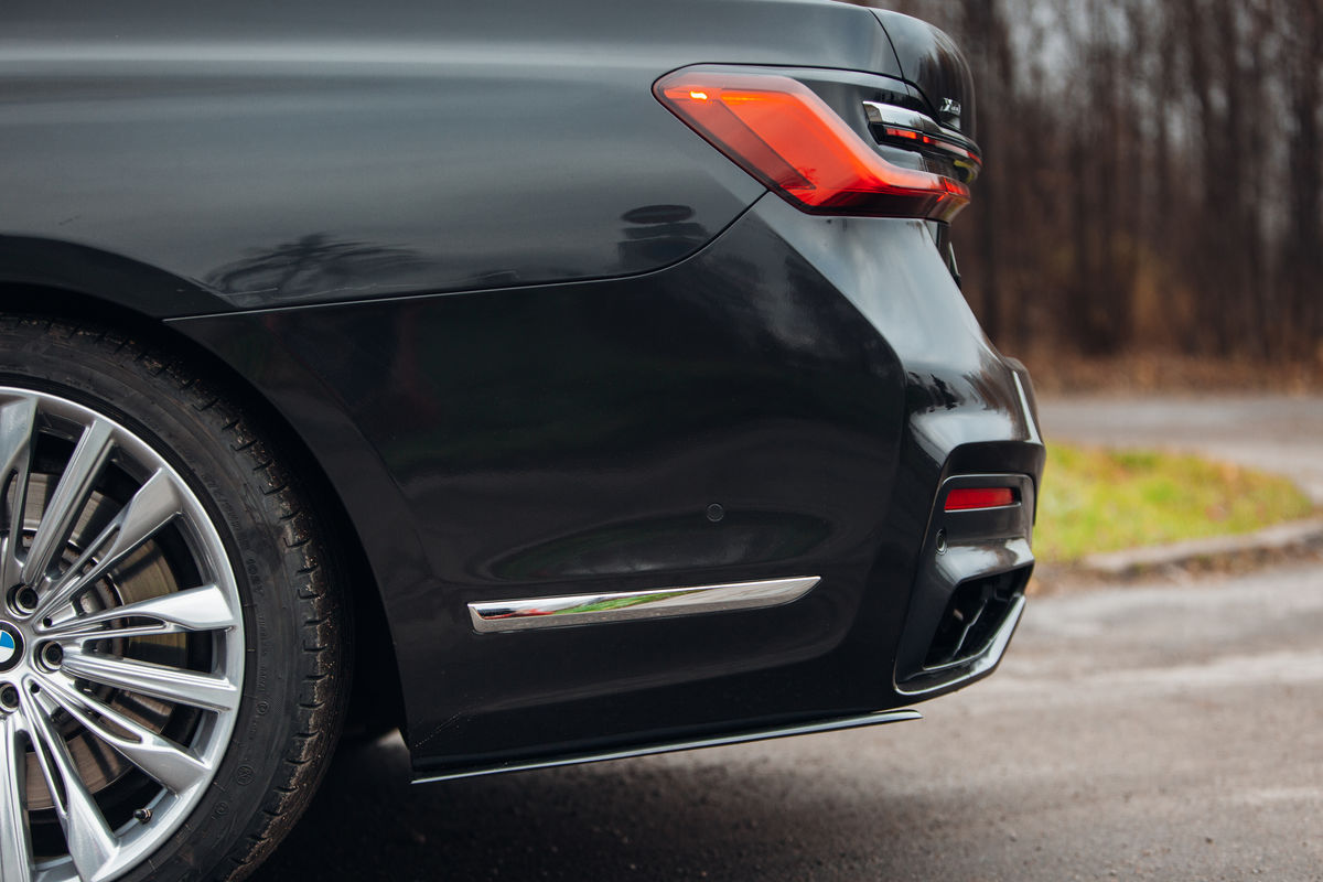 Performance Rear bumper Side Splitters flaps ABS Gloss For BMW G11 / G12 - Additional Image