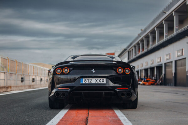 Spoiler for Ferrari 812 Superfast CARBON Performance Aero trunk lip boot extension - Additional Image