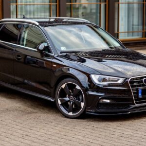 P-Performance etupuskurin alempi spoileri Audi A3 / S3 8V 13-17 ABS Matt