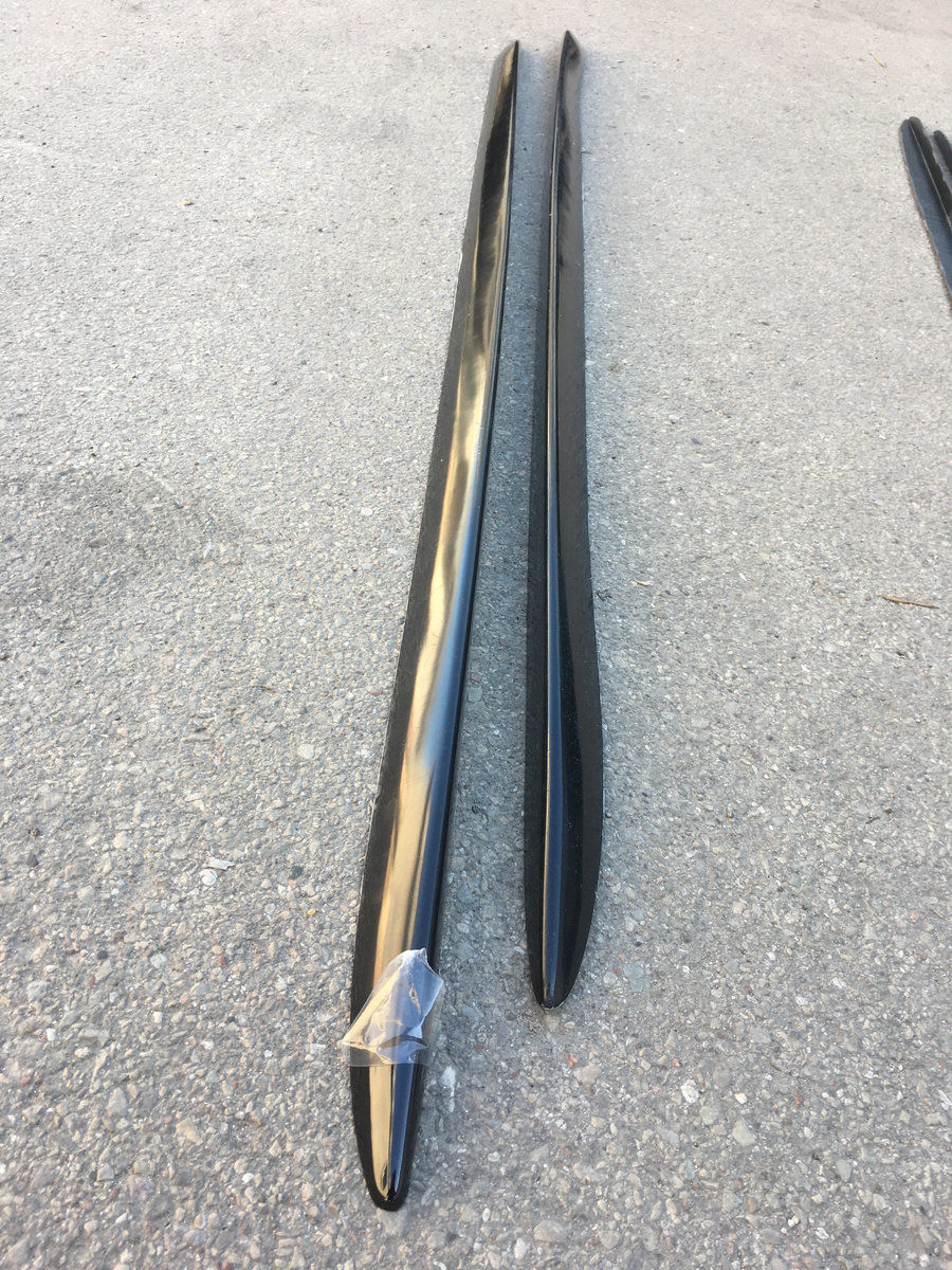 ABS Gloss Performance Sideskirts addons / blades / sill covers For Audi A7 4G8 - Additional Image