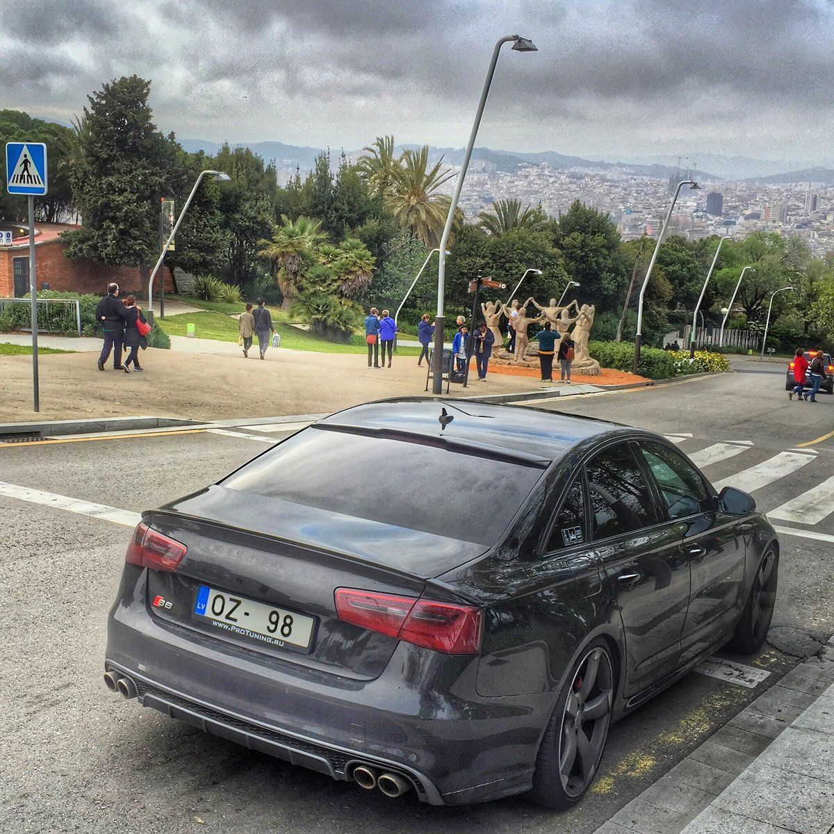 A6 C7 G4 11-18 Limo TAKAISIN IKKUNASPOILERI HIILIKUITU P-Performance