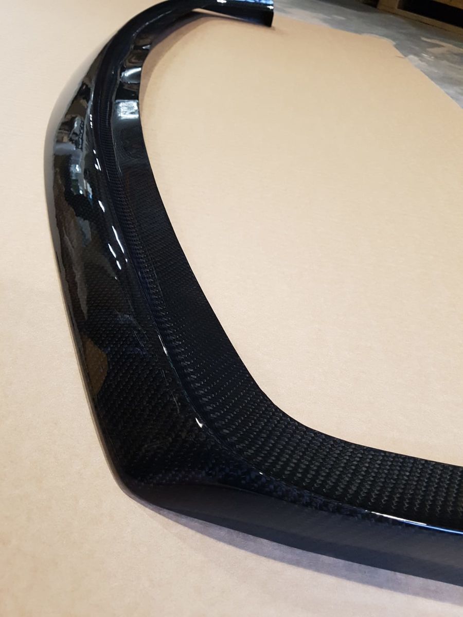 CARBON RS lip splitter spoiler For BMW E36 M Sport M3 Front bumper - Additional Image