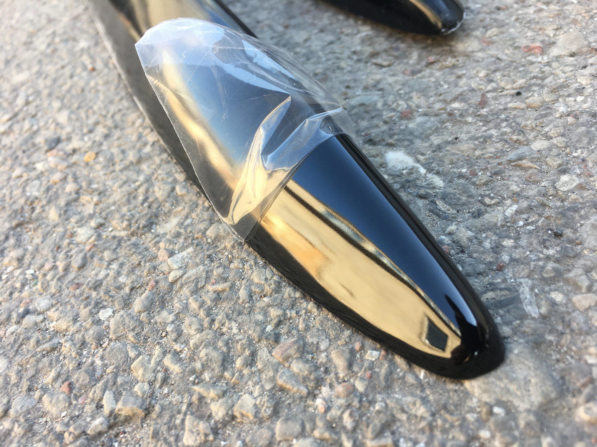 ABS Gloss Performance Sideskirts addons / blades / sill covers For Audi A7 4G8 - Additional Image