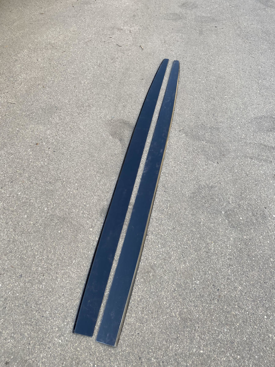 Performance Side Skirt Blades For Alfa Romeo Giulietta Typ 940 - Black matte ABS - Additional Image