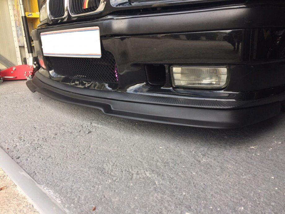 GTR M3 / M Sport Front Bumper spoiler/ splitter For BMW E36 - Additional Image