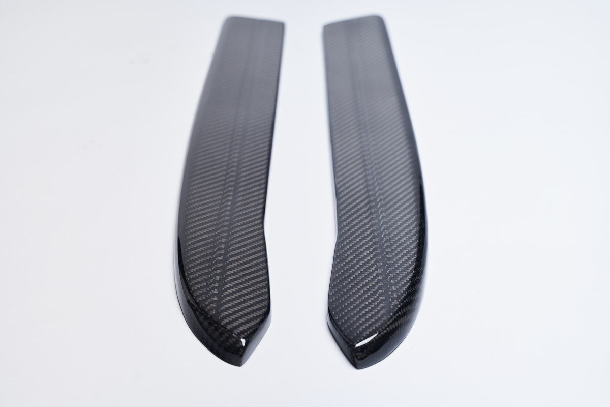 For 5 G30 G31 M Sport Rear bumper Side Splitters flaps CARBON - Additional Image