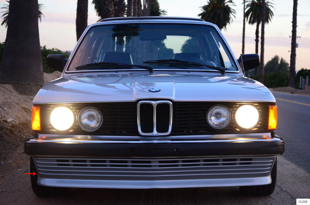 For BMW E21 1975-1981 FRONT SPOILER / SPLITTER BBS Style - Additional Image