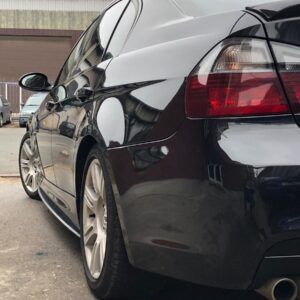 E90 / E91 2004-2013 Kiiltävän mustat kylkisuojien diffuusorit Performance
