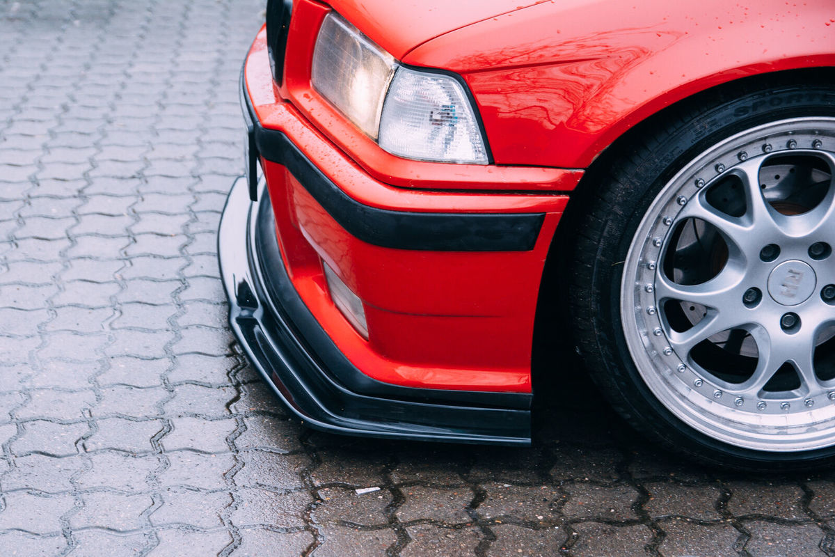GTR M3 / M Sport Front Bumper spoiler/ splitter For BMW E36 - Additional Image