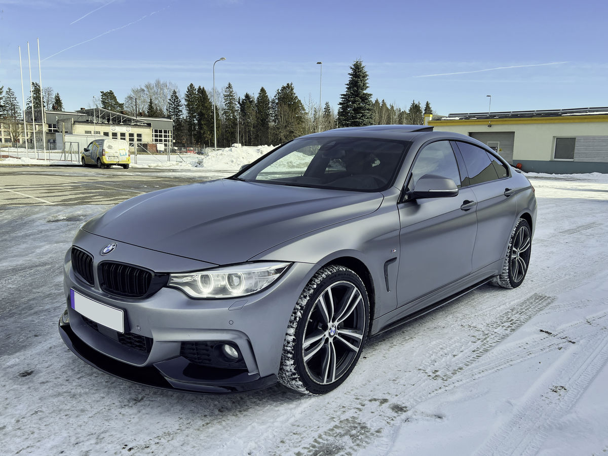 Performance Black Gloss Sideskirt blades addons/ Sill covers For BMW F32 F33 F36 M Sport - Additional Image