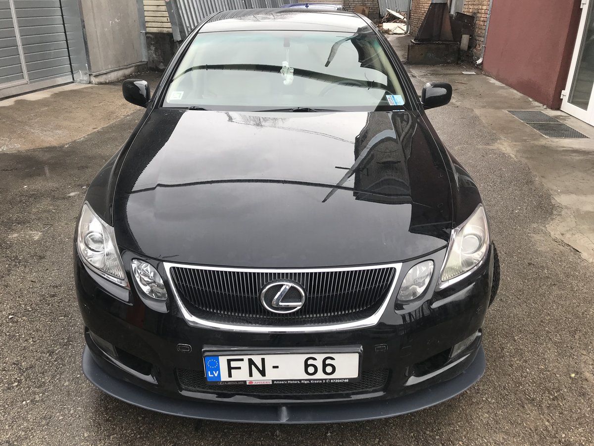 Splitter Lexus GS MK3 SE Etupuskurin Helma P-Performance
