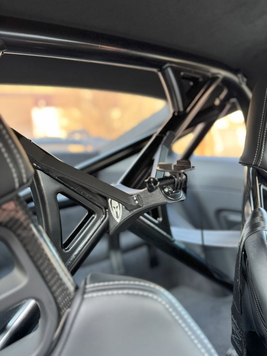 GoPro Camera mount for a Porsche GT3 992 Roll Cage - Additional Image
