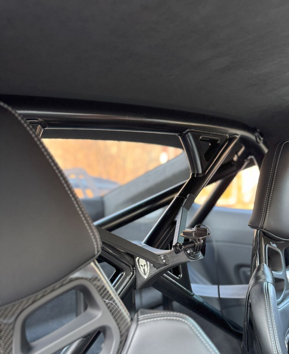 GoPro Camera mount for a Porsche GT3 992 Roll Cage - Additional Image