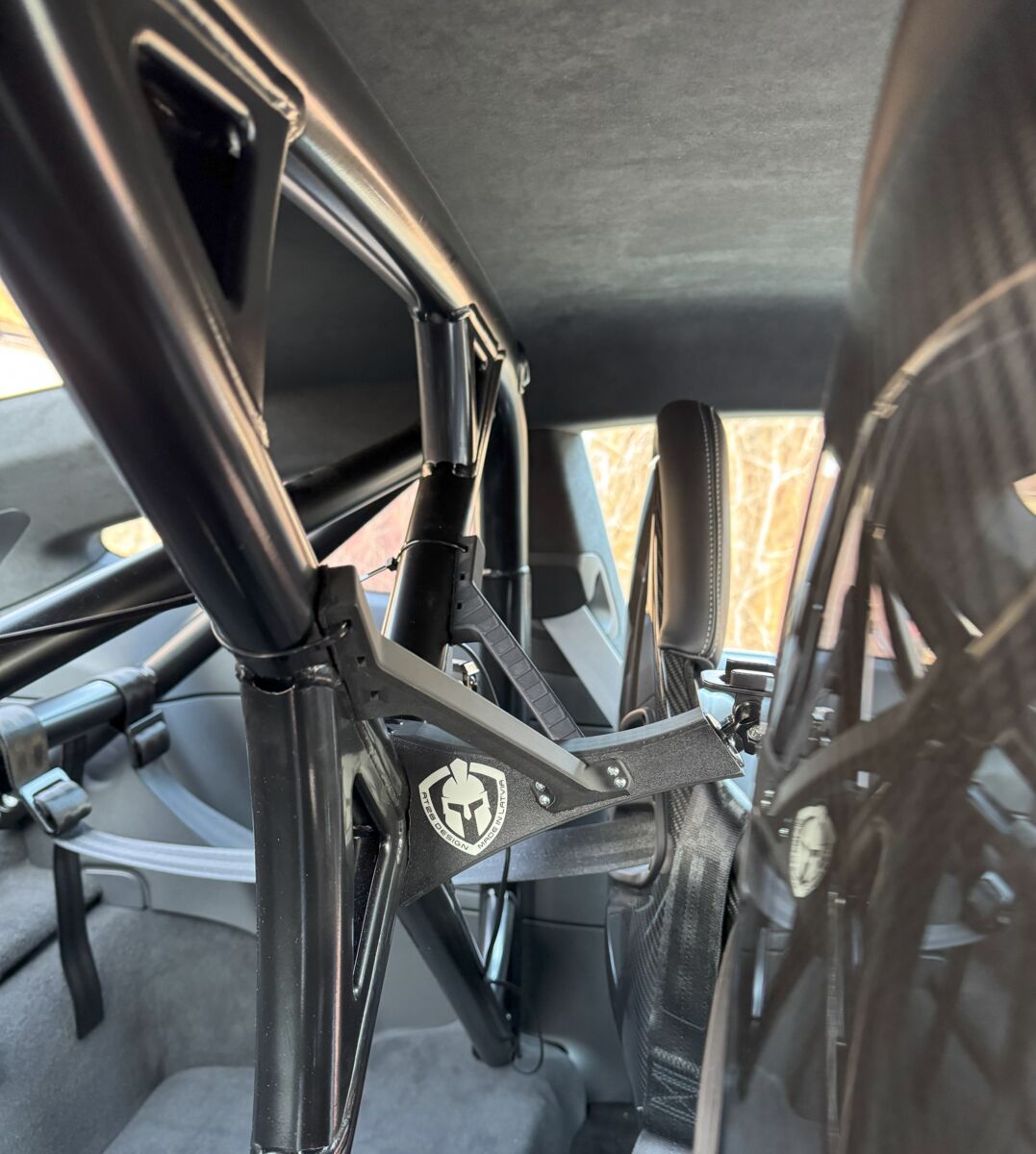 GoPro Camera mount for a Porsche GT3 992 Roll Cage - Additional Image