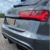P-Performance Hiilikuituinen Takapuskuri Diffuusori Audi RS6 C7 4G 13-19