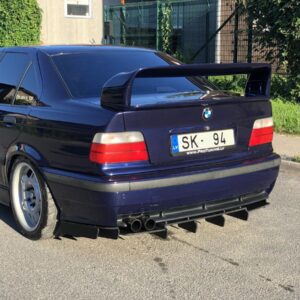P-Performance Takapuskuri Diffuusorin Lisäosa Rivoilla BMW E36 M Sport / M3