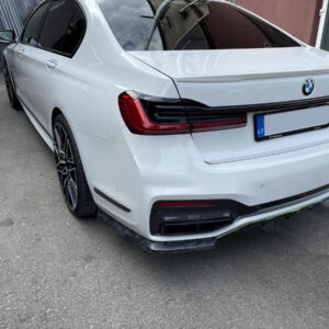 Suorituskykyiset Takapuskurin Sivusplitterit ABS Kiiltävä BMW G11 / G12 LCI