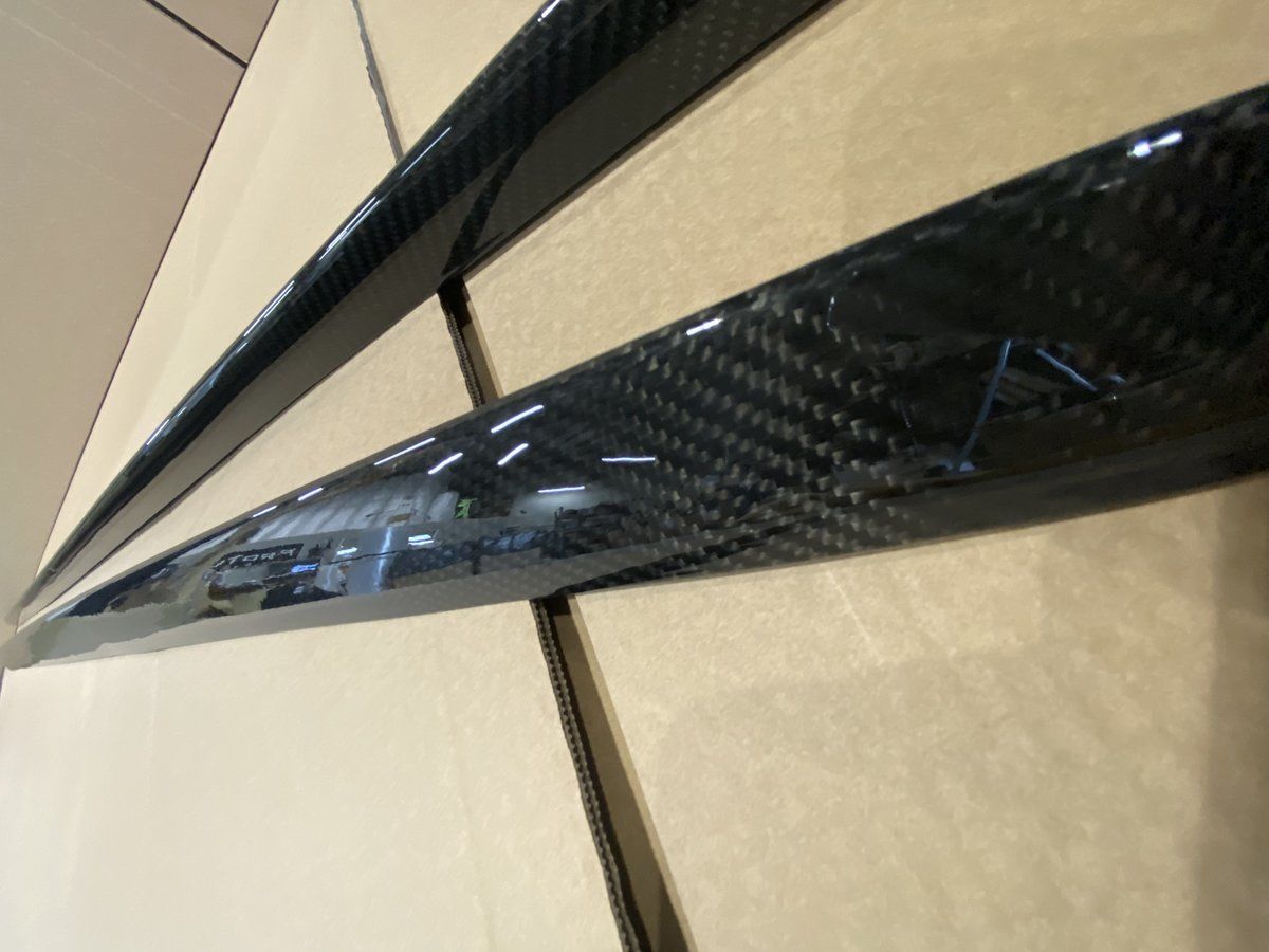 Carbon Performance Sideskirts addons / blades / sill covers For Audi A7 4G8 - Additional Image