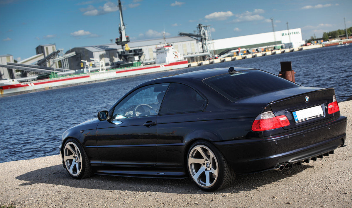 For BMW E46 M Sport Side skirt addons Performance blades - Additional Image