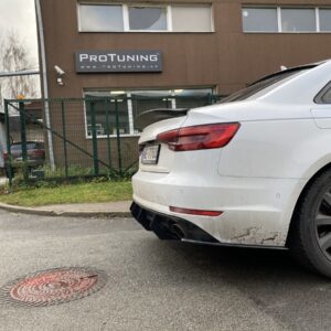 A4 B9 Takapuskurin Sivuläpät ABS Matta