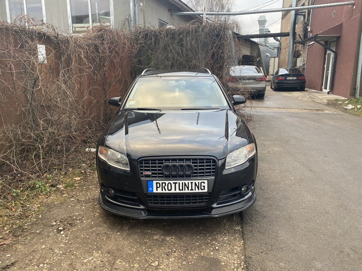 P-Performance Front Bumper Spoiler for Audi A4 B7 S Line / S4 Sedan Avant - Additional Image