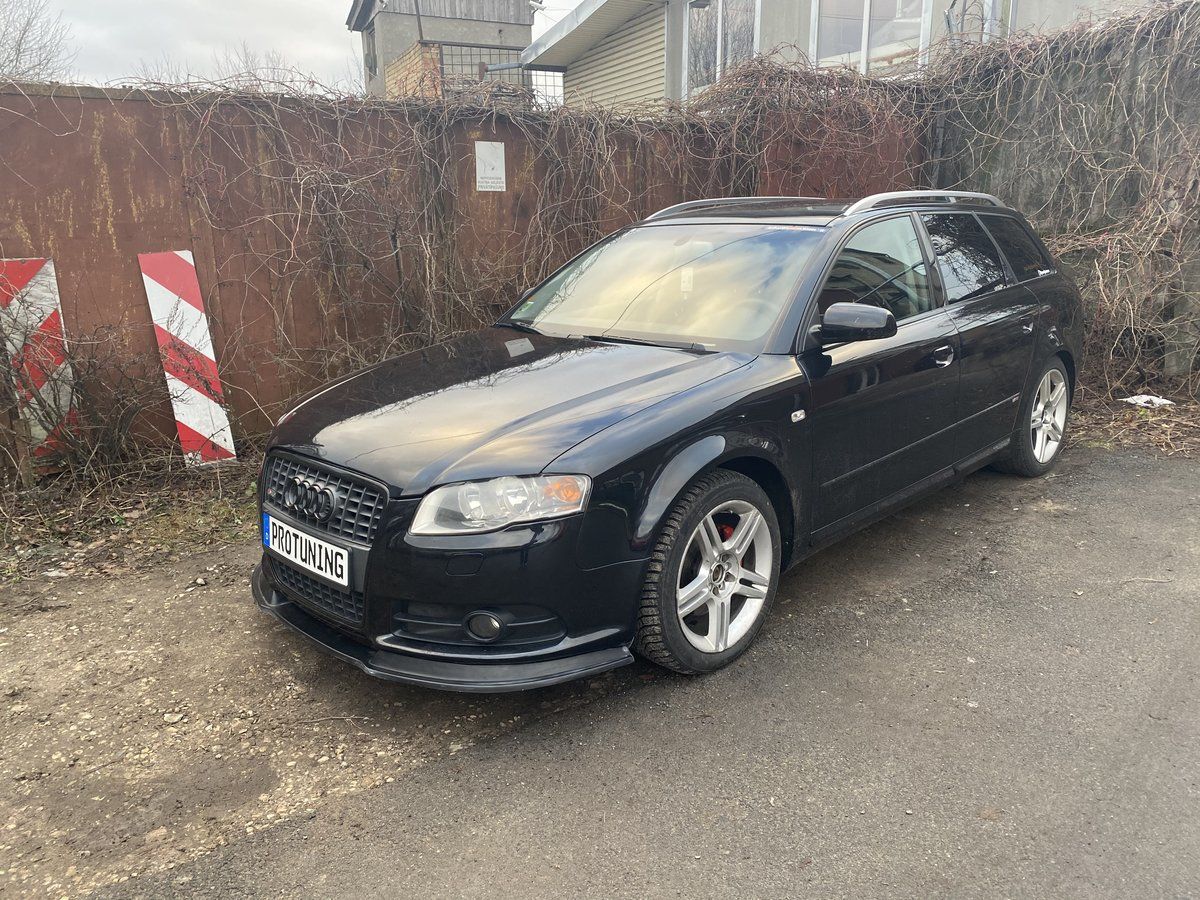 P-Performance Front Bumper Spoiler for Audi A4 B7 S Line / S4 Sedan Avant - Additional Image