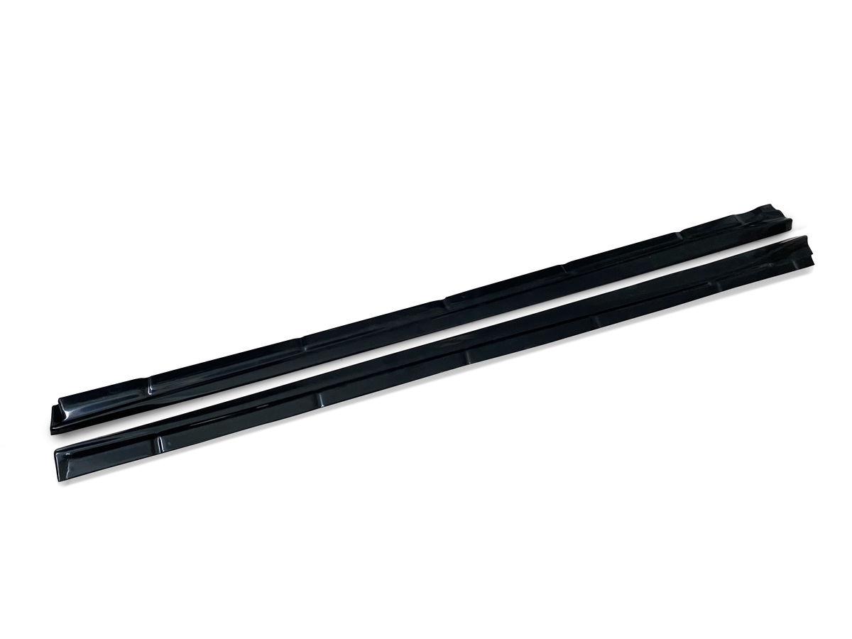 Black Gloss Side skirts diffusers For Cayenne Coupe - Additional Image