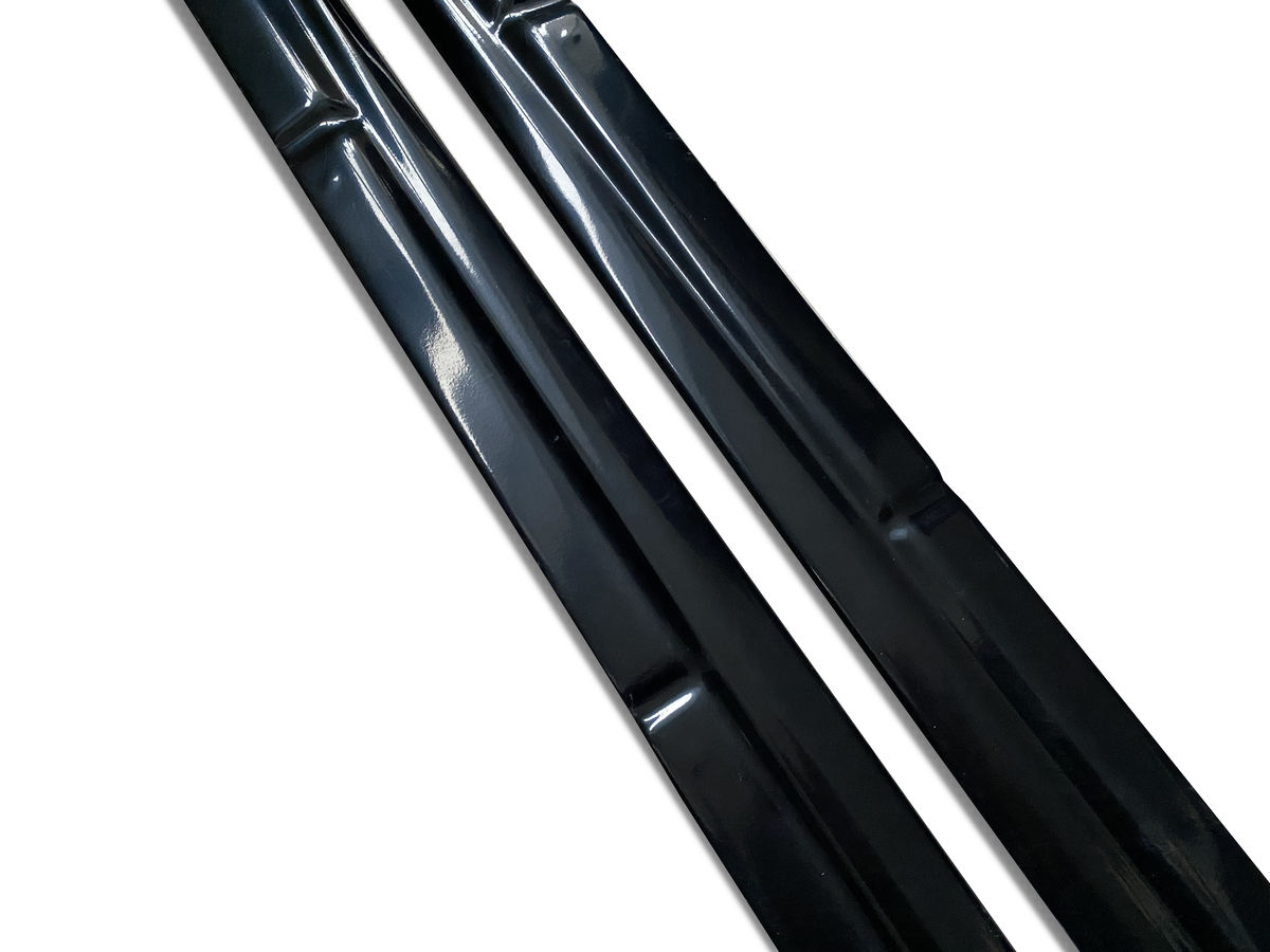 Black Gloss Side skirts diffusers For Cayenne Coupe - Additional Image