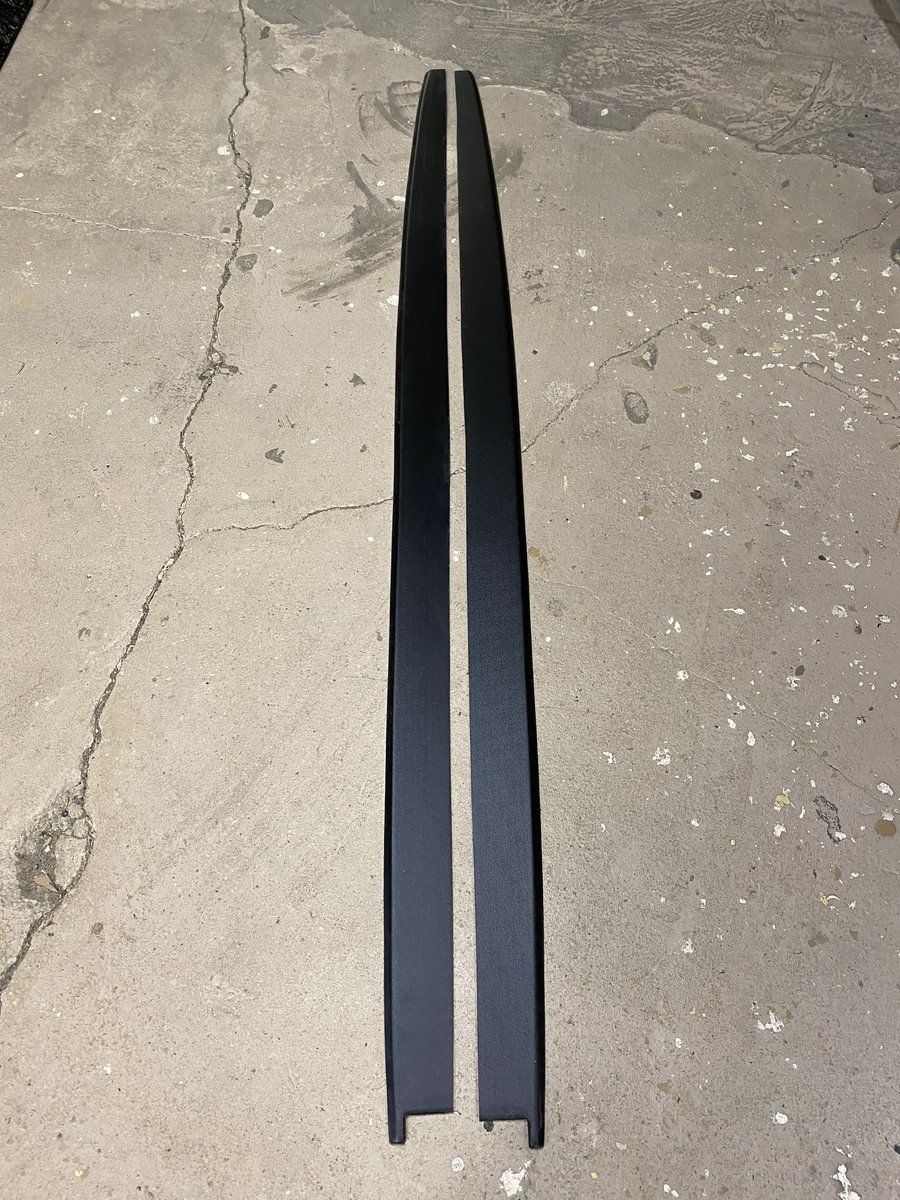 Performance Sideskirts addons/ blades For BMW F10 / F11 10-17 ABS Matt - Additional Image