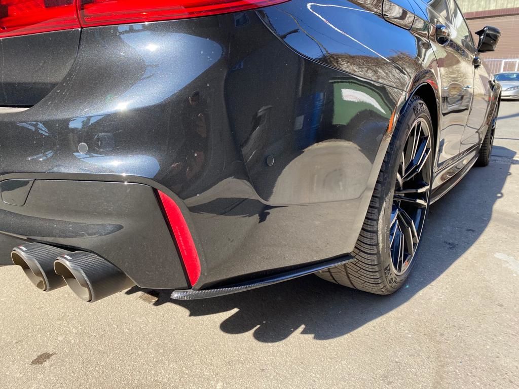 BMW 5-sarjan G30 G31 M Sport Takahelman Sivuläpät Hiilikuitua