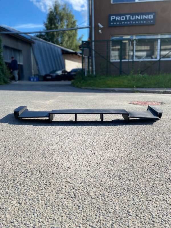 P-Performance Rear Bumper diffuser addon with ribs / fins For BMW E36 M Sport / M3 - Additional Image
