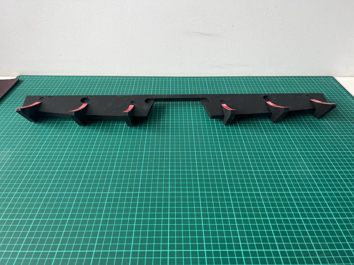 Performance Rear Bumper diffuser addon with ribs fins For BMW Z4 G29 M40i M Sport - Additional Image