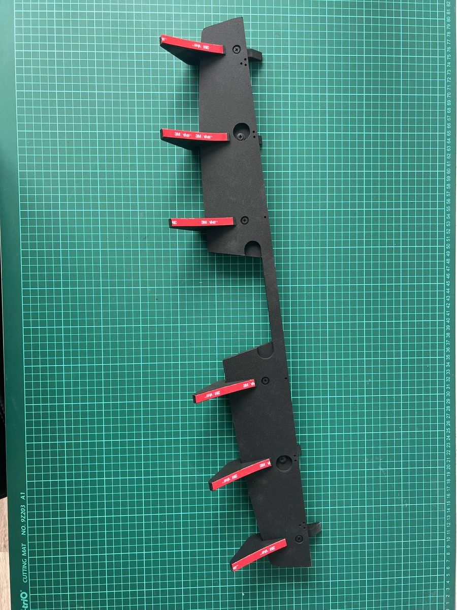 Performance Rear Bumper diffuser addon with ribs fins For BMW Z4 G29 M40i M Sport - Additional Image