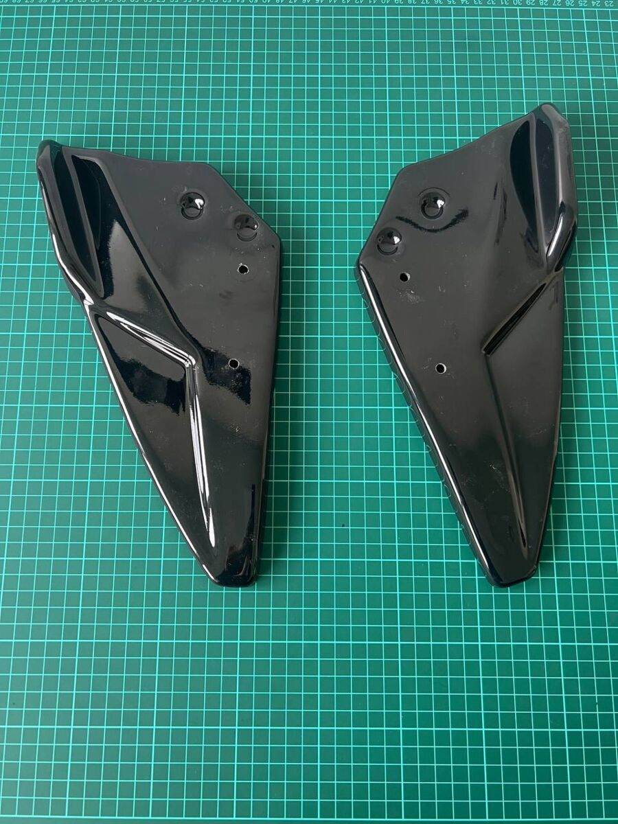 Rear bumper side diffuser flaps with fin for Cupra Formentor - Additional Image