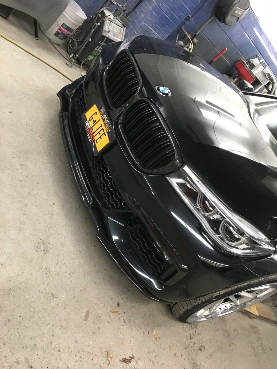 For BMW G11 / G12 7 Series M-Sport Front Bumper Splitter Performance Fiberglass - Additional Image