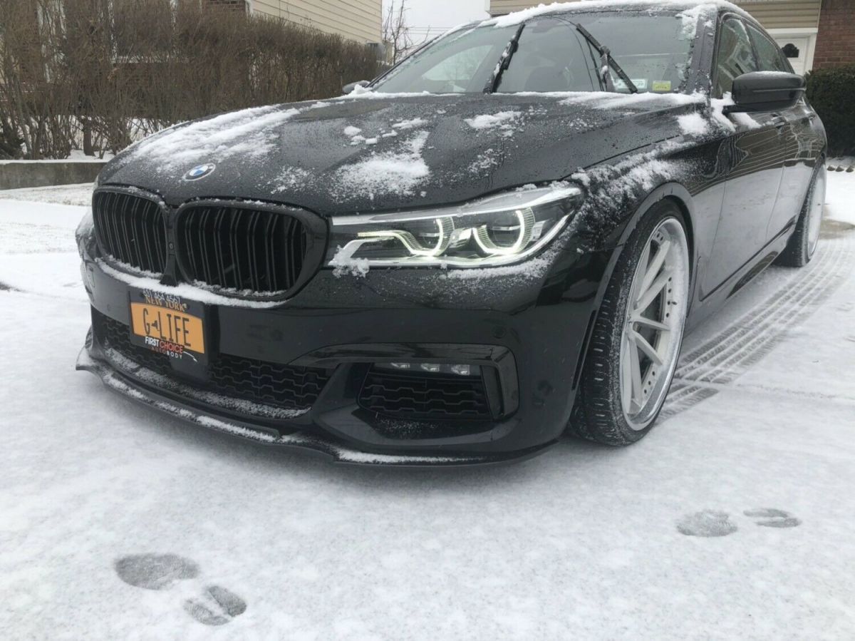 BMW G11 / G12 7-sarjan M-Sport Etupuskurin Lipan Suorituskykyinen Lasikuituspoileri