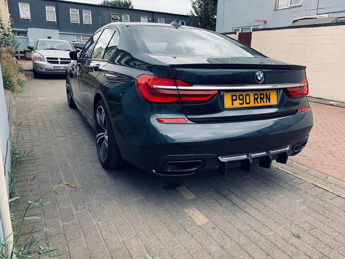 P-Performance Rear Bumper Carbon Fibre diffuser for BMW G11/G12 M Sport - Additional Image