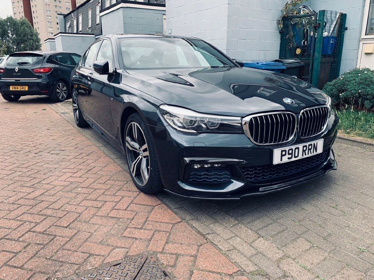 BMW G11 / G12 7-sarjan M-Sport Etupuskurin Spoileri ABS Muovi Kiiltävä