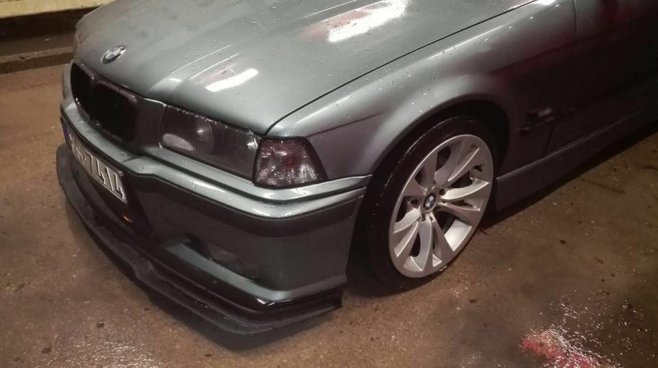 GTR M3 / M Sport Front Bumper spoiler/ splitter For BMW E36 - Additional Image