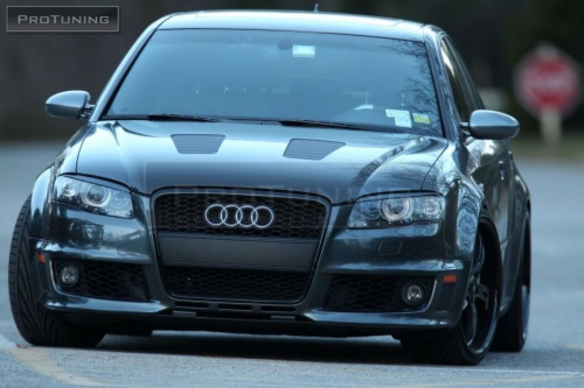 Eyebrows/ Headlight masks For Audi A4 / S4 B7 8E 2004-2008 - Additional Image