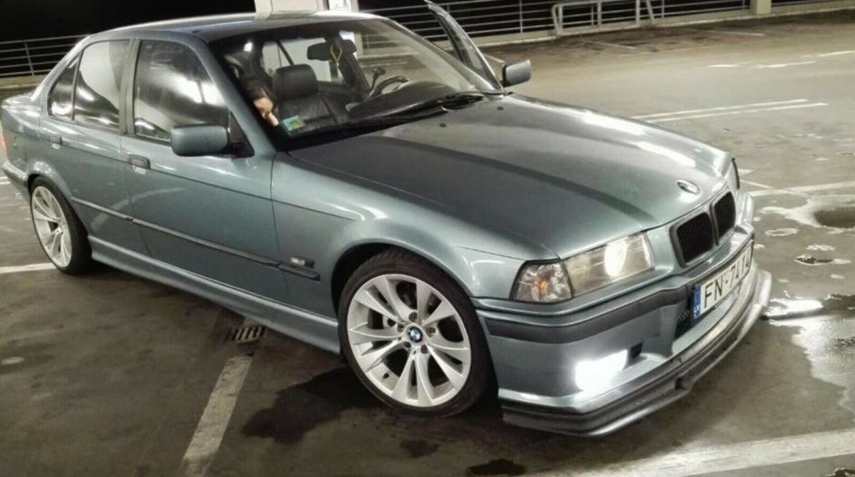 GTR M3 / M Sport Front Bumper spoiler/ splitter For BMW E36 - Additional Image