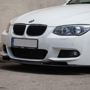 Suorituskykyinen etuspoileri M Sport -puskurille 3-sarja E92 E93 LCI Hiilikuitu