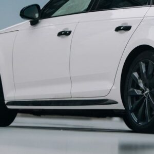 Carbon S Line Kylkisuojat / lisäosat / kynnyskotelot Audi A6 C7 4G:lle