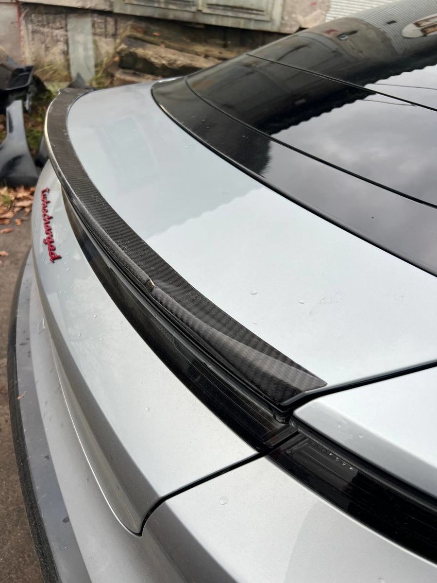 CARBON Performance Aero trunk extension spoiler for Porsche Taycan - Additional Image