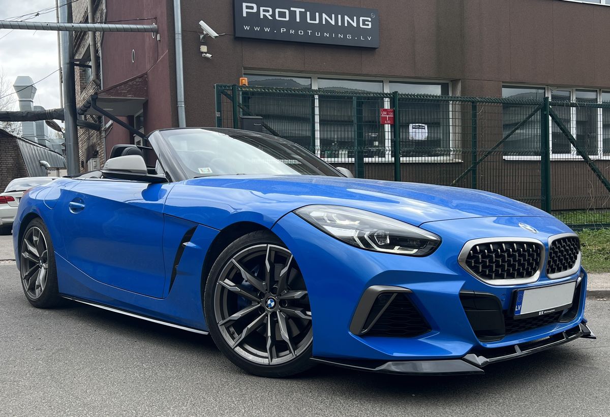 Black Gloss Performance splitter for BMW Z4 G29 M Sport - Additional Image